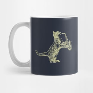 Sax Cat Mug